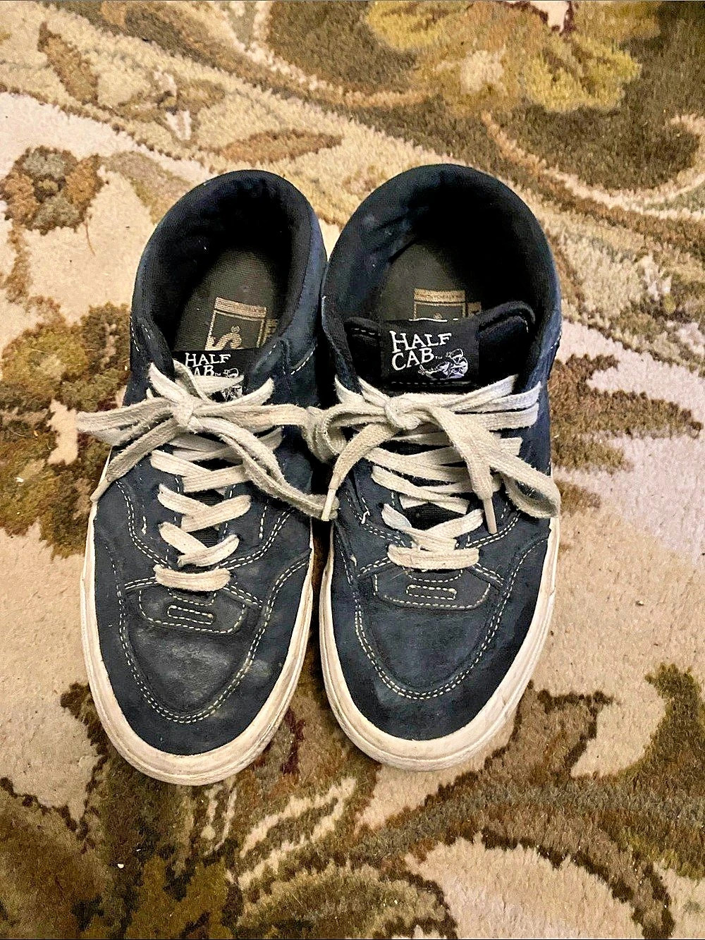 Half Cab Sneakers US 5.5 Blue & White